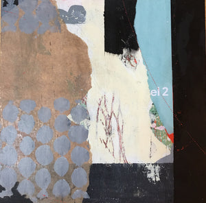 Finding My Way • 12" x 12" • Mixed Media on Panel • 2018 • #18-11