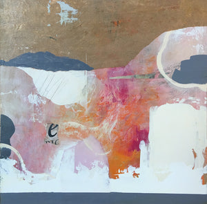 Dream Feeling • 12" x 12" • Mixed Media on Panel • 2019 • #19-4